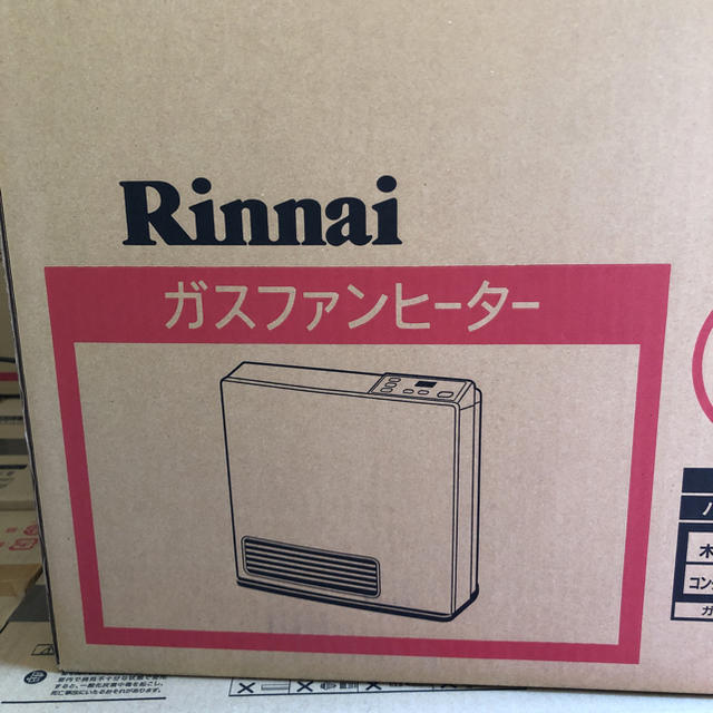 Rinnai(リンナイ)のプロパン ガスファンヒーター スマホ/家電/カメラの冷暖房/空調(ファンヒーター)の商品写真