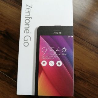 新品未開封！ASUS  エイスース S　本体 ZenFone Go ホワイト(スマートフォン本体)