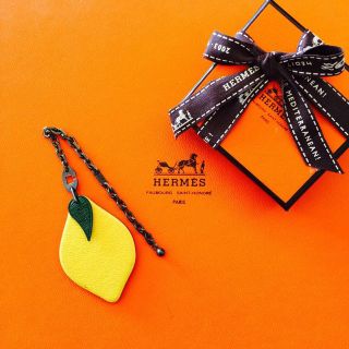 エルメス(Hermes)のHERMES レモンバックチャーム(キーホルダー)