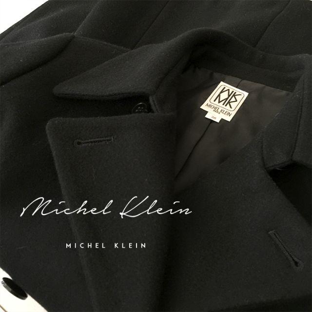 MK MICHEL KLEIN(エムケーミッシェルクラン)のMKミッシェルクラン☆ウールピーコート レディースのジャケット/アウター(ピーコート)の商品写真