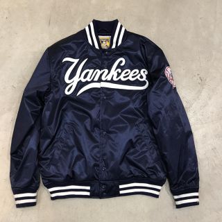 ミッチェルアンドネス(MITCHELL & NESS)のMitchell&Ness STADIUM JKT Yankees(スタジャン)