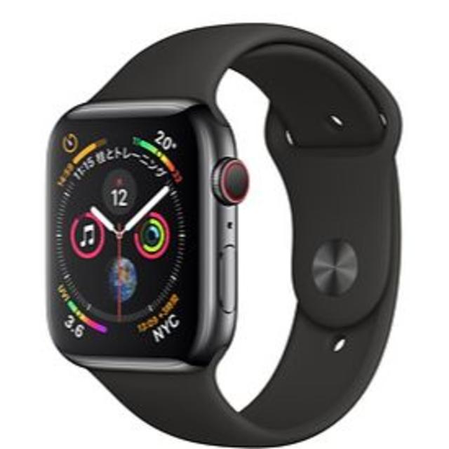 Apple Watch(アップルウォッチ)のApple Watch Series4 - Cellular ステンレス 44㎜ メンズの時計(腕時計(デジタル))の商品写真