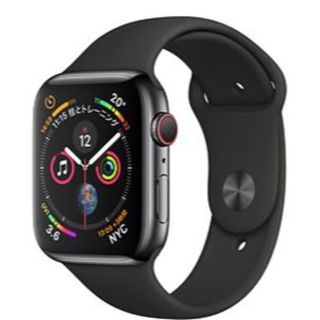 アップルウォッチ(Apple Watch)のApple Watch Series4 - Cellular ステンレス 44㎜(腕時計(デジタル))