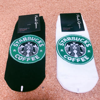 スターバックスコーヒー(Starbucks Coffee)のStarbucks柄 靴下2足セット（MENS）(ソックス)