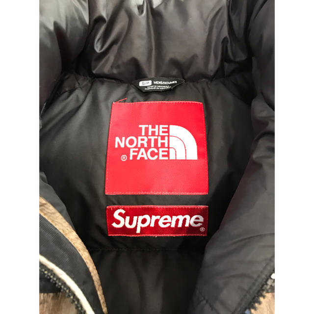 Supreme(シュプリーム)のsupreme the north face ダウンベスト ちくわS メンズのジャケット/アウター(ダウンベスト)の商品写真