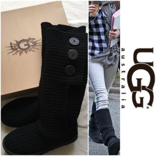 ブランド UGG ニットブーツの通販 by ayachan's shop|アグならラクマ