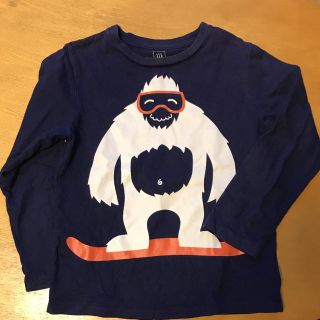 ベビーギャップ(babyGAP)のbabyGap ロンT 長袖Tシャツ ネイビー size5yrs 110くらい(Tシャツ/カットソー)