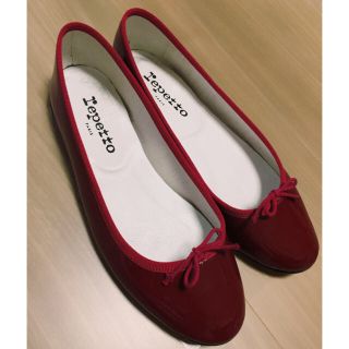 レペット(repetto)のディープレッド♡23.5センチ  レペット  (バレエシューズ)