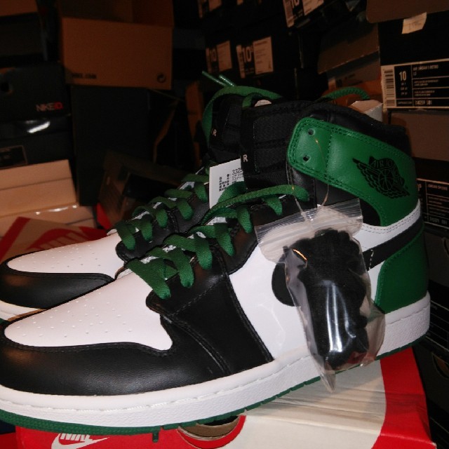 超目玉】 NIKE - NIKE Jordan 1 high dmp Celtics セルティックス