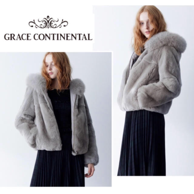 人気の GRACE CONTINENTAL ♡ファーコート グレースコンチネンタル