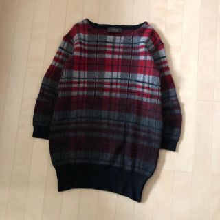 ビームス(BEAMS)の極美品⭐️Lately（レイトリー）ウール ボートネック ニット／チュニック  (ニット/セーター)