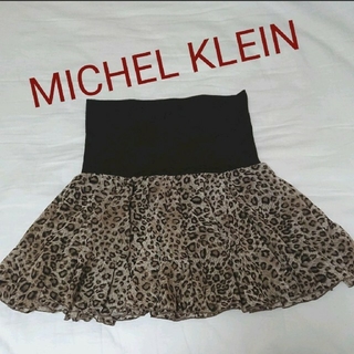 ミッシェルクラン(MICHEL KLEIN)のMICHEL KLEIN スカート(ミニスカート)