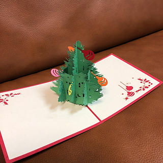 【新品】グリーティングカード(Merry Christmas)(カード/レター/ラッピング)