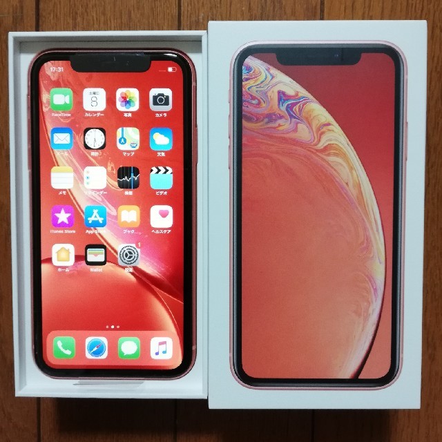 iPhone - 新品 iPhone Xr 64GB CORAL SIMフリー済みの通販 by すーぱーえす's shop｜アイフォーンならラクマ