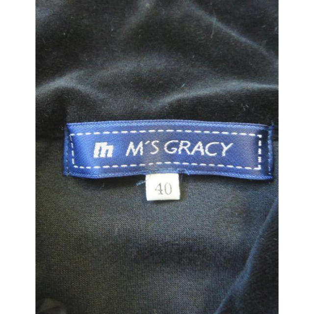 M'S GRACY(エムズグレイシー)のM'S GRACY　ベロアパーカー　40 レディースのトップス(パーカー)の商品写真