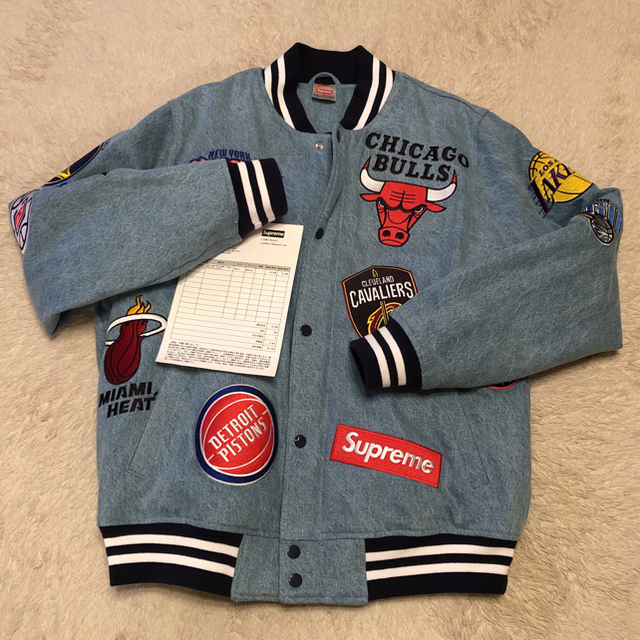 Supreme❤NIKE NBA Teams Warm Up Jacket Ｍ 3