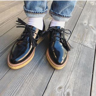 トゥデイフル(TODAYFUL)のTODAYFUL Tassel Flat Shoes(ローファー/革靴)