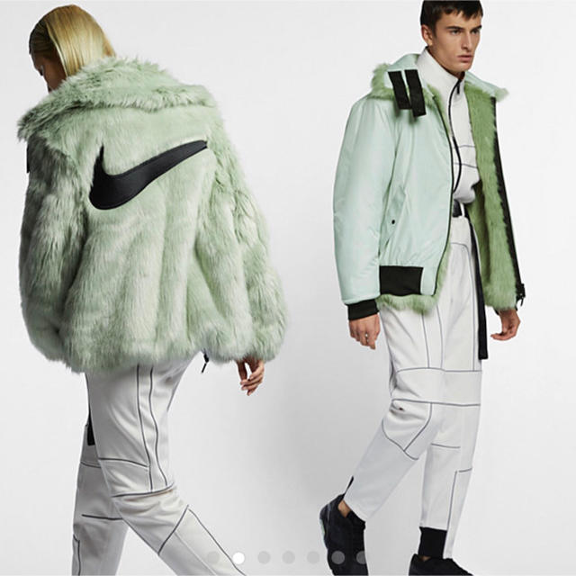 驚きの安さ アンブッシュ ambush nike - NIKE fur ファー jacket 毛皮