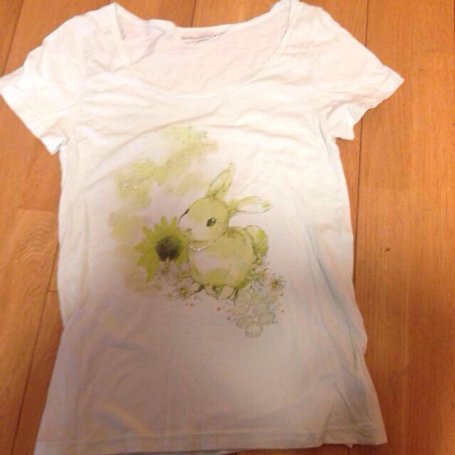 earth music & ecology(アースミュージックアンドエコロジー)のパステルカラーの半袖Tシャツ レディースのトップス(シャツ/ブラウス(半袖/袖なし))の商品写真