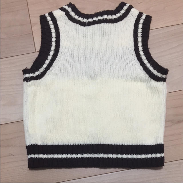 ニットベスト キッズ/ベビー/マタニティのキッズ服男の子用(90cm~)(ニット)の商品写真