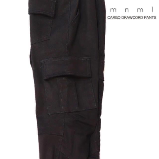 mnml  CARGO DRAWCORD PANTS  XS メンズのパンツ(ワークパンツ/カーゴパンツ)の商品写真