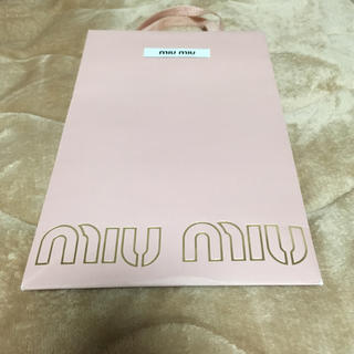 ミュウミュウ(miumiu)のミュウミュウ  紙袋(ショップ袋)