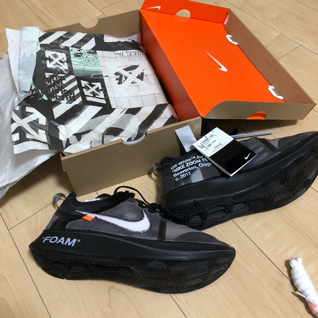 ズームフライ the ten nike offwhite