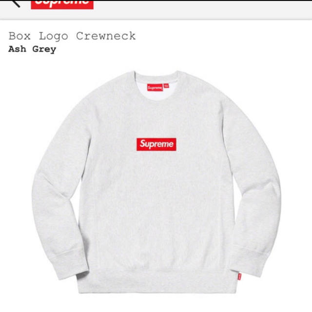 Sサイズ supreme box logo crewneck