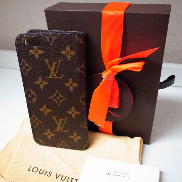 Balenciaga アイフォーン7 ケース  ブランド - LOUIS VUITTON - 正規品♡美品♡ルイヴィトン　フォリオ　iPhoneケース　携帯カバー　モノグラムの通販 by faen｜ルイヴィトンならラクマ