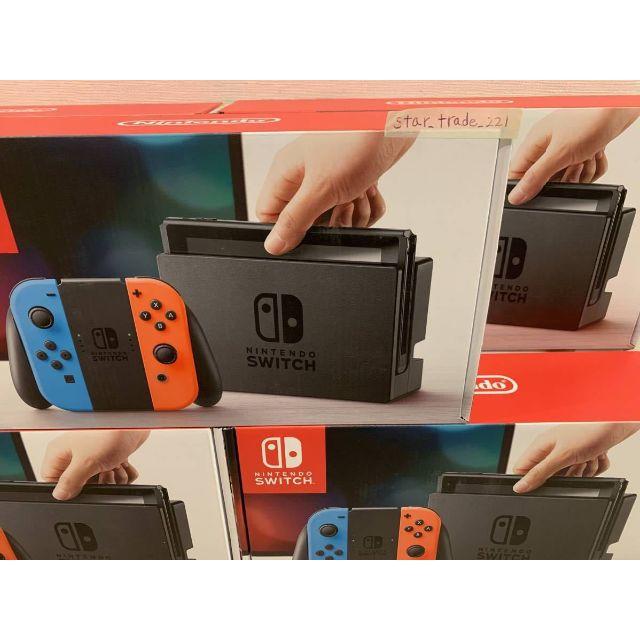 新品 Nintendo Switch ニンテンドー スイッチ ネオンブルー/ネオ