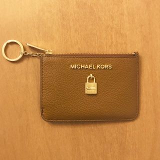 マイケルコース(Michael Kors)のマイケルコース キャメル キーリング  ウォレット(財布)