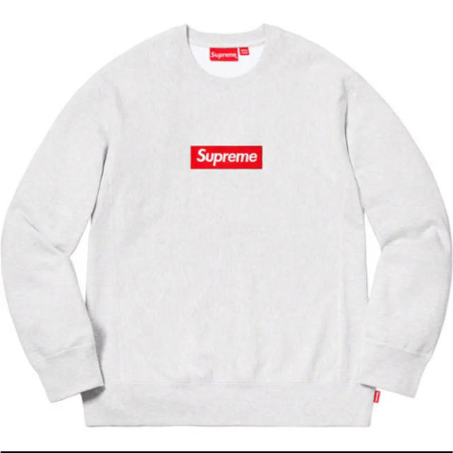 人気大人気 Supreme Box Logo Crewneck S 18AW クリーニング済 cemJa-m29858285661 