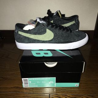 ナイキ(NIKE)のstussy nike sb zoom blazer low qs(スニーカー)