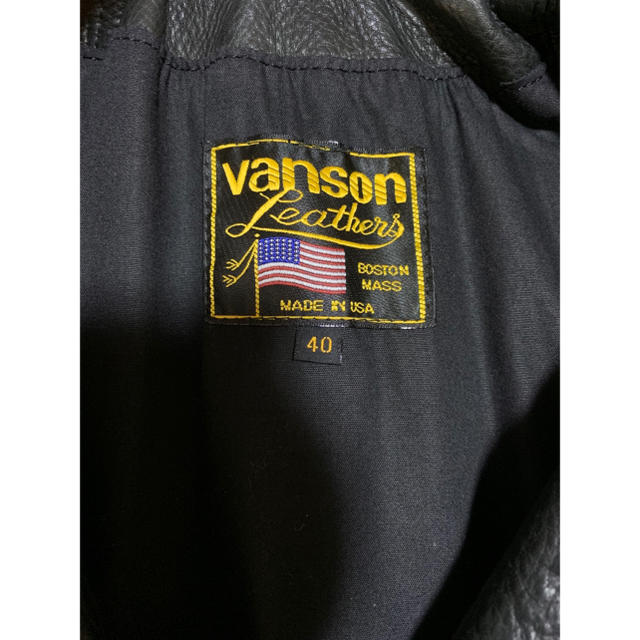 VANSON(バンソン)のvanson ライダースジャケット C2 エクスプローラー別注 メンズのジャケット/アウター(ライダースジャケット)の商品写真