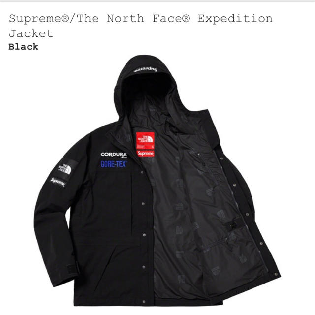 supreme/the north face expedition jacket