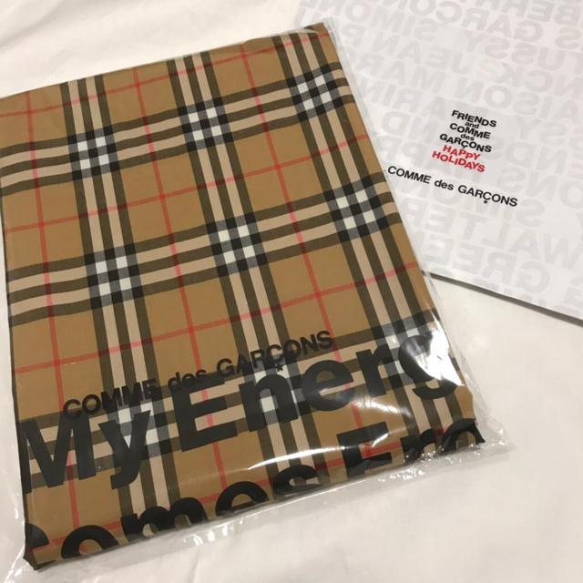 割引送料無料 comme des garcons Burberry マフラー 大判ストール