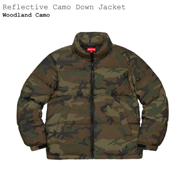 Supreme ダウンジャケット supreme reflective camo down メンズ ジャケット アウター jacket