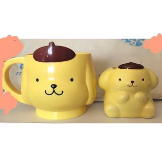 ポムポムプリン(ポムポムプリン)のポムポムプリン セット コップ サンリオ(グラス/カップ)