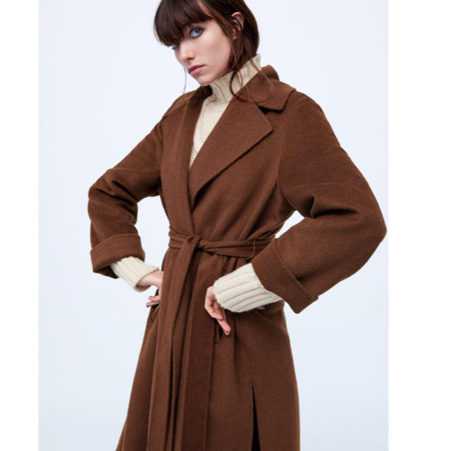 充実の品 ZARA - Mサイズ ロングコート 人気完売品 ZARA 本日限定