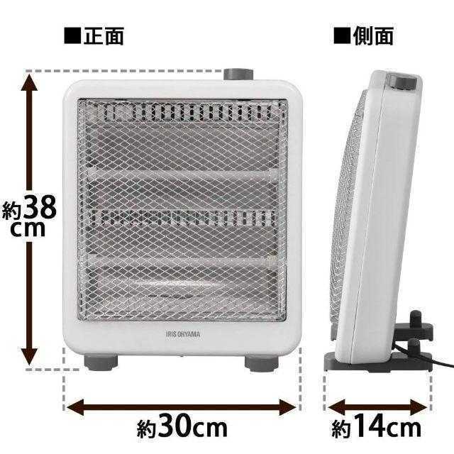 【送料無料】アイリスオーヤマ 電気ストーブ 400W/800W スマホ/家電/カメラの冷暖房/空調(電気ヒーター)の商品写真