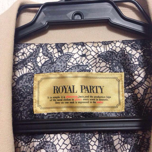 ROYAL PARTY(ロイヤルパーティー)の未使用♡テーラードジャケット レディースのジャケット/アウター(テーラードジャケット)の商品写真
