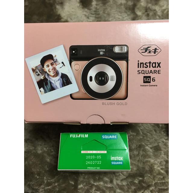 富士フィルム インスタントカメラ チェキ instax SQUARE SQ6 フィルムカメラ