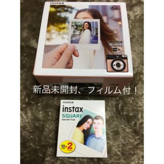 フジフイルム(富士フイルム)の富士フィルム インスタントカメラ チェキ  instax SQUARE SQ6(フィルムカメラ)