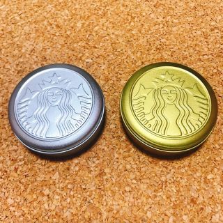 スターバックスコーヒー(Starbucks Coffee)のStarbucks 空き缶 2個セット&スタバポーチ(小物入れ)