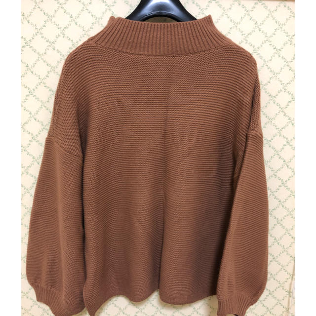 しまむら(シマムラ)のキャメル色のセーター❣️ レディースのトップス(ニット/セーター)の商品写真