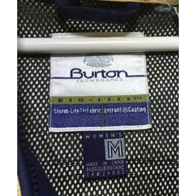 BURTON(バートン)のバートンウェア上 レディース スポーツ/アウトドアのスノーボード(ウエア/装備)の商品写真