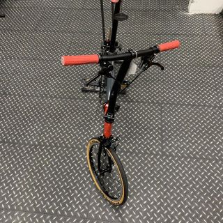 ブロンプトン(BROMPTON)の新品2018ブロンプトン CHPT3 S2E ブラックチタン Brompton(自転車本体)