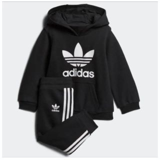 アディダス(adidas)のadidas originals  セットアップ 上下 新品 未使用 黒 キッズ(ジャケット/上着)