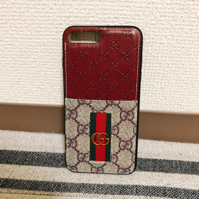 Gucci - GUCCI iPhone7pulsケースの通販 by り's shop｜グッチならラクマ