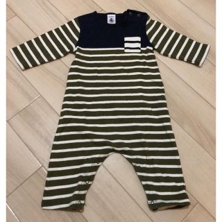 プチバトー(PETIT BATEAU)のプチバトー ロンパース(ロンパース)